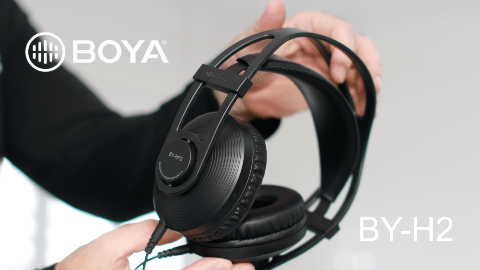 Master your audio like a pro with the Boya HP2 Monitor Headphones ...