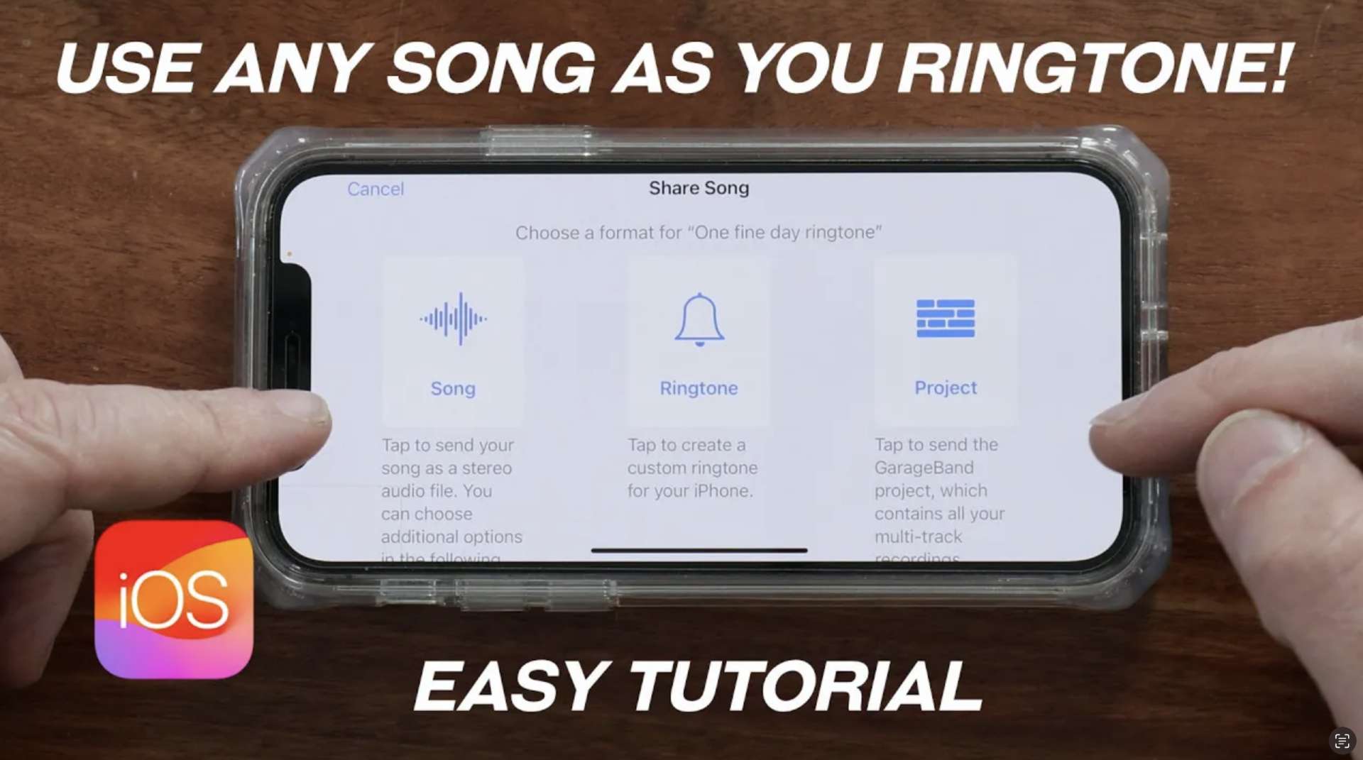 Read more about the article How to Set ANY Song as RINGTONE on iPhone